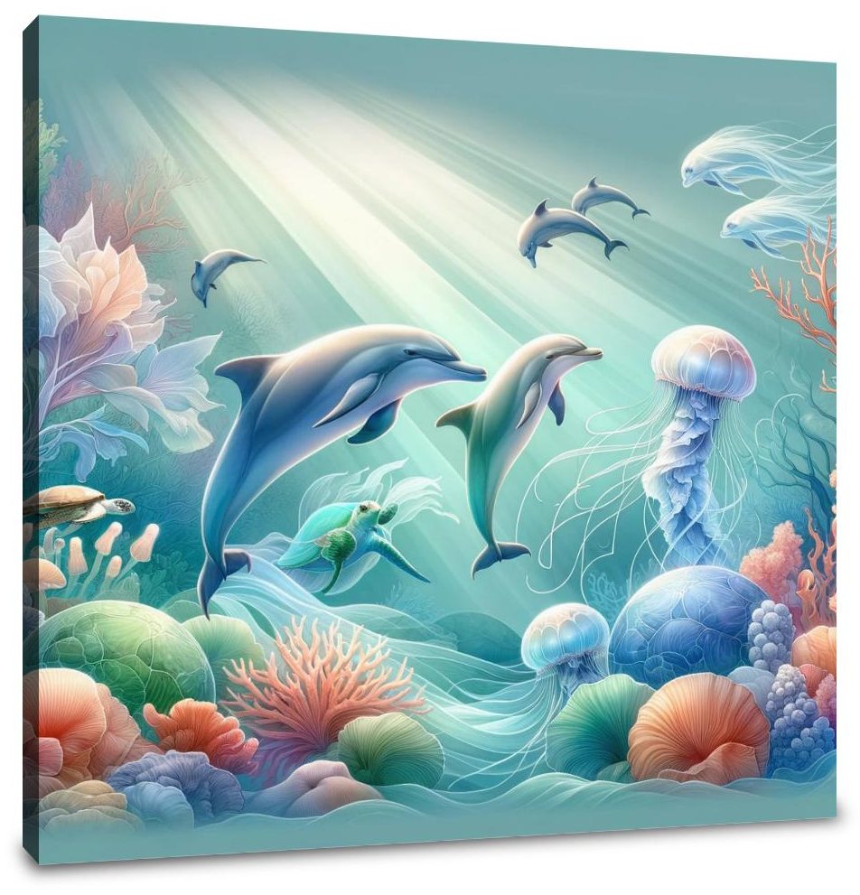 Underwater Dance Canvas