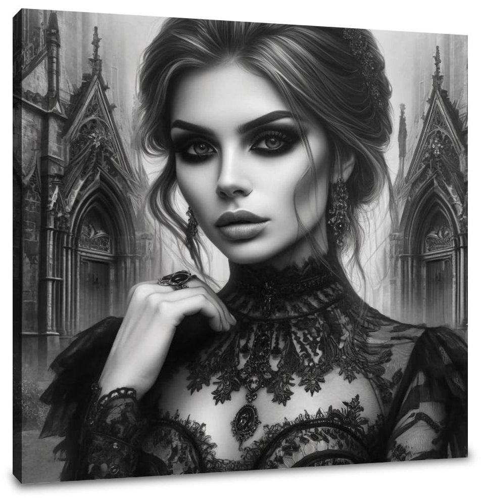Gothic Grace Canvas