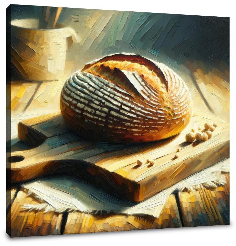 Golden Crust Canvas