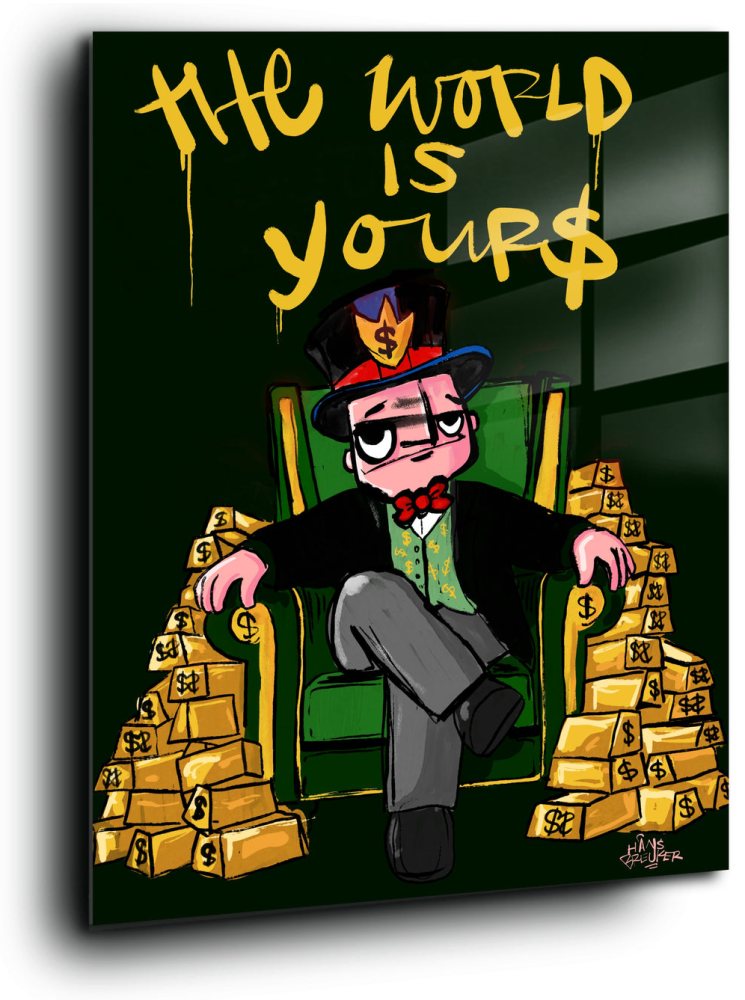 Mr cash the world is yours