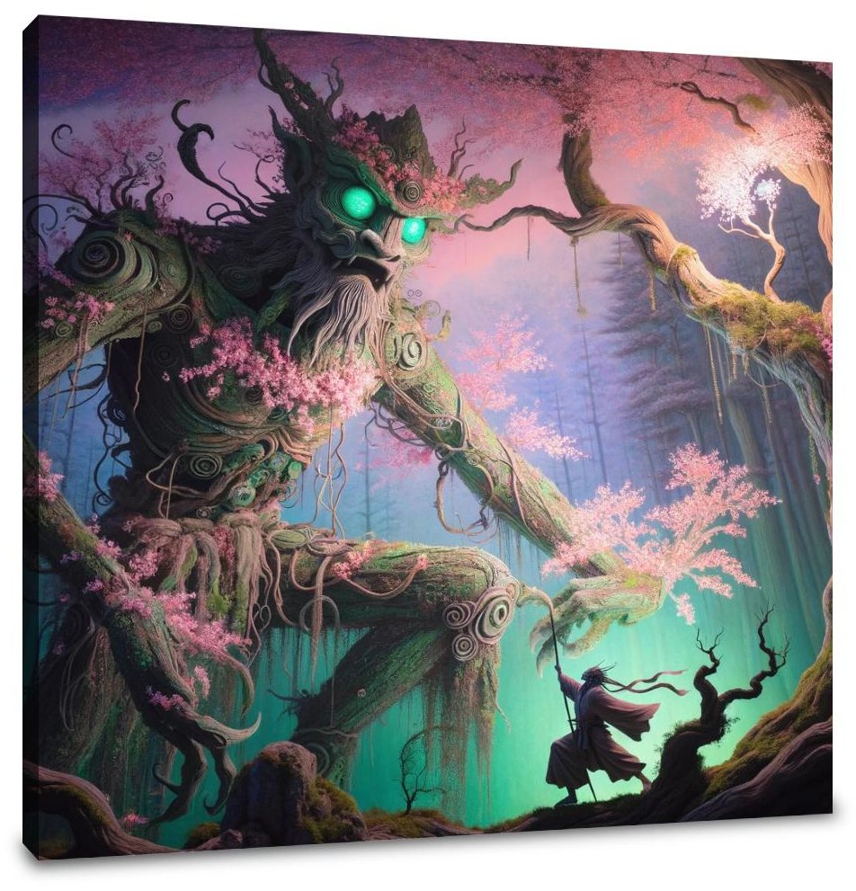 Guardian of the Twilight Forest Canvas