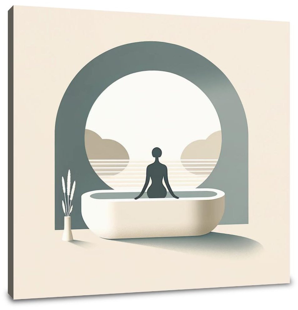 Serene Soak Canvas