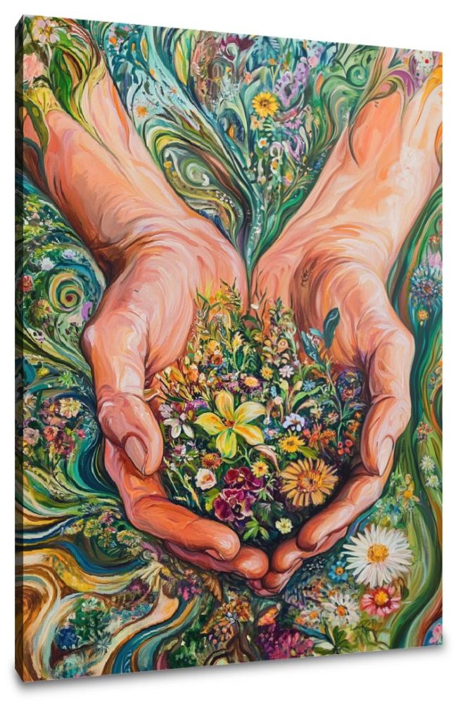 Earthly Embrace Canvas