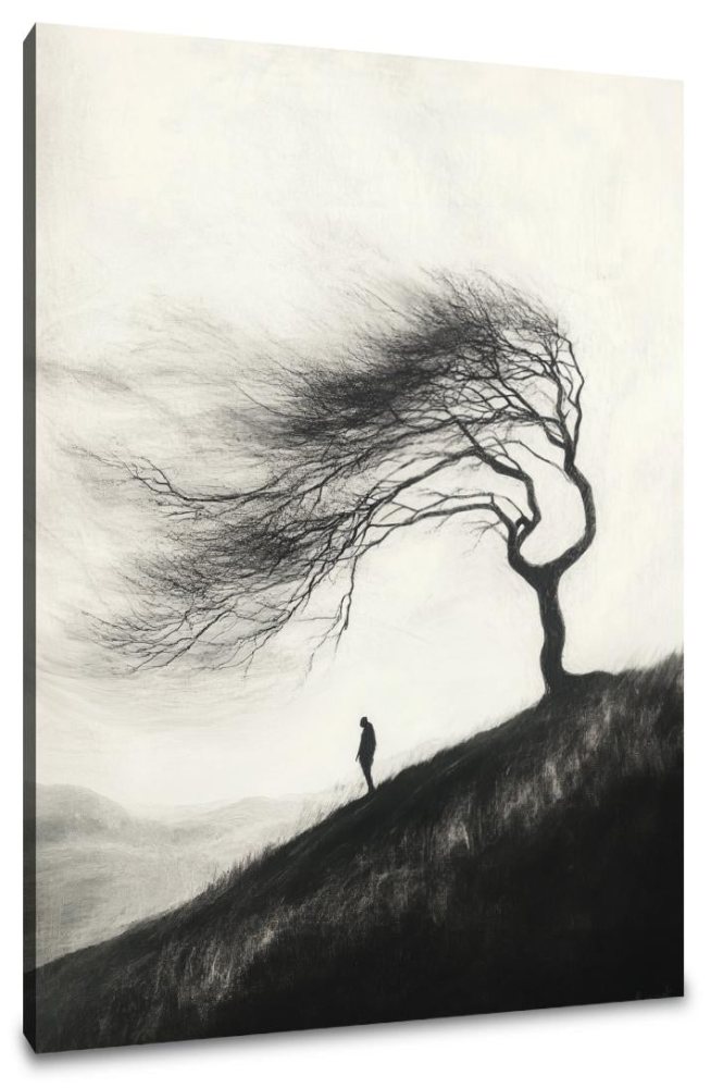 Windswept Solitude Canvas