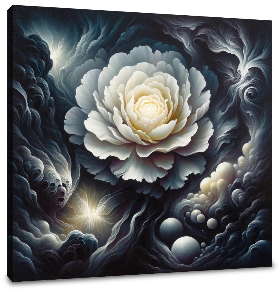 Peony Enigma Canvas