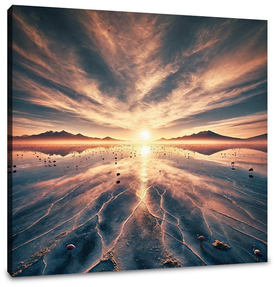 Uyuni Reflections Canvas