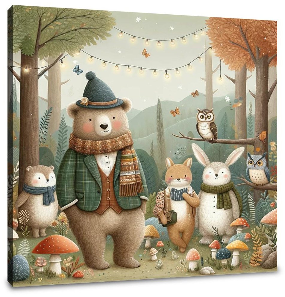 Enchanted Woods Canvas