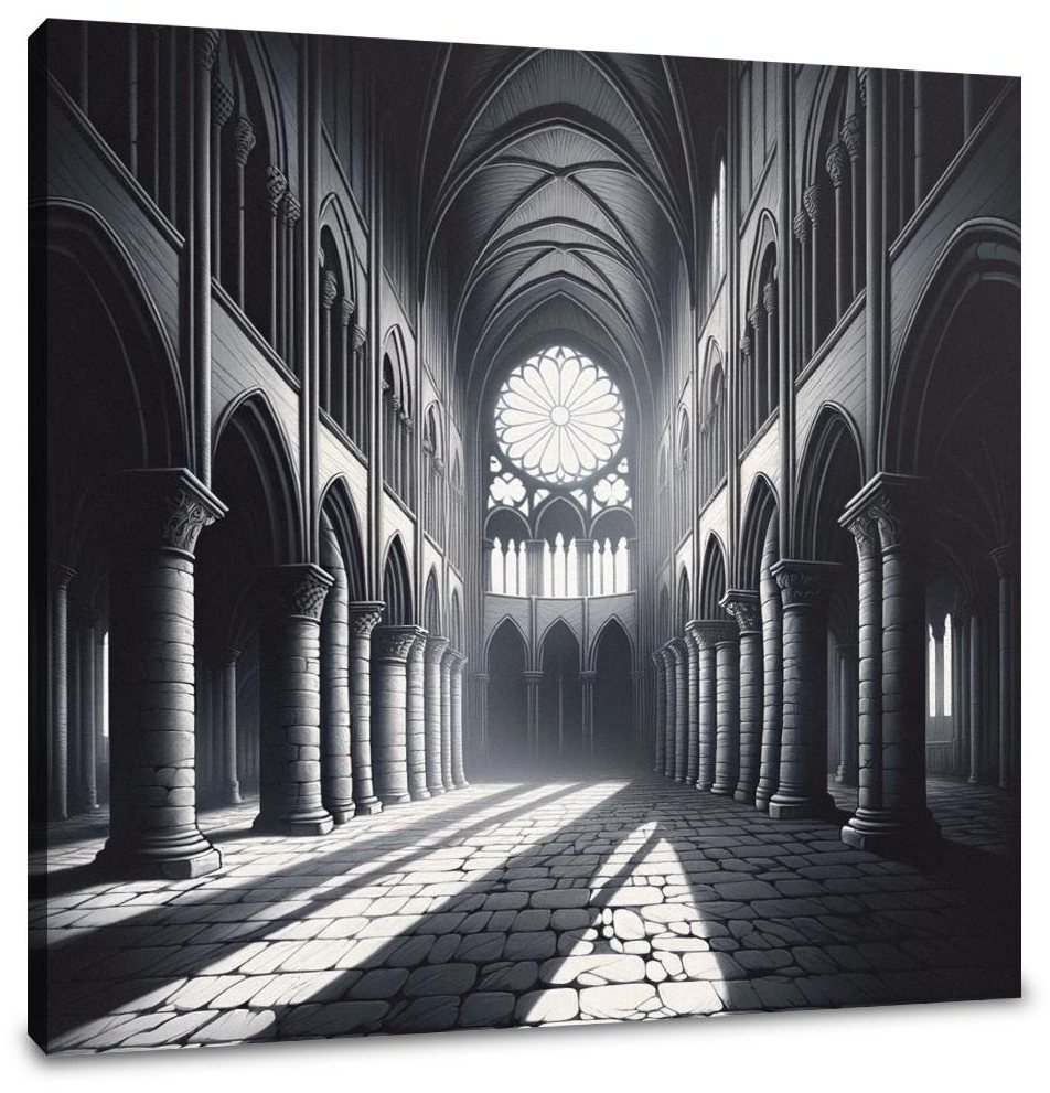 Ghosts of Notre-Dame Paris Canvas