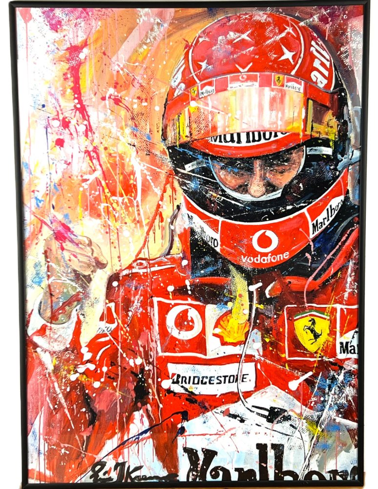 Eric Jan Kremer - Giclee - Michael Schumacher