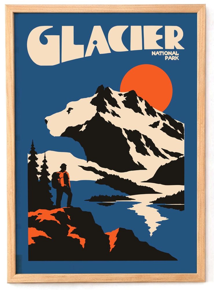 Glacier National Park Print