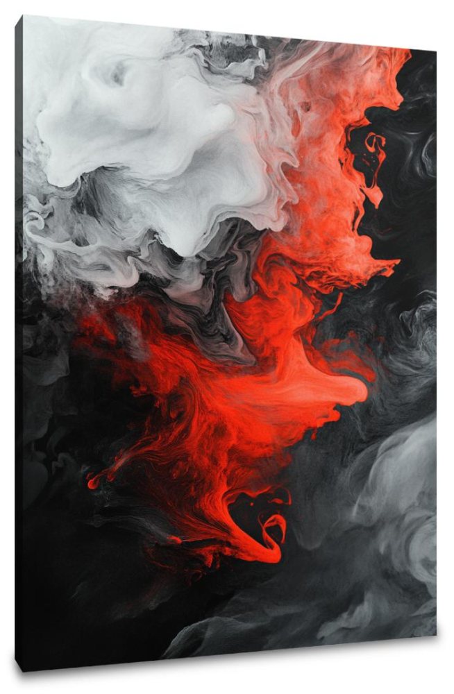 Inferno's Embrace Canvas