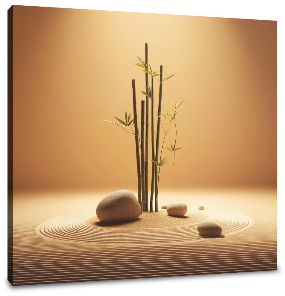 Zen Garden Serenity Canvas