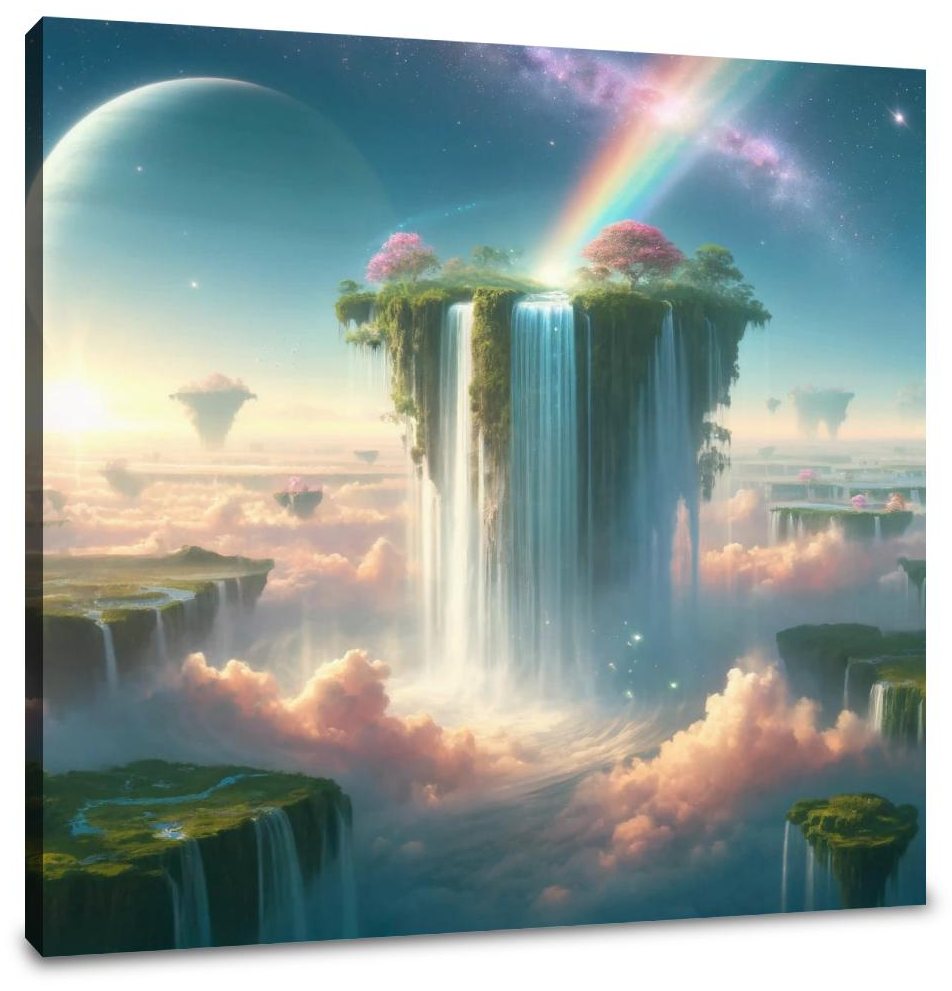 Mystic Waterfall Canvas