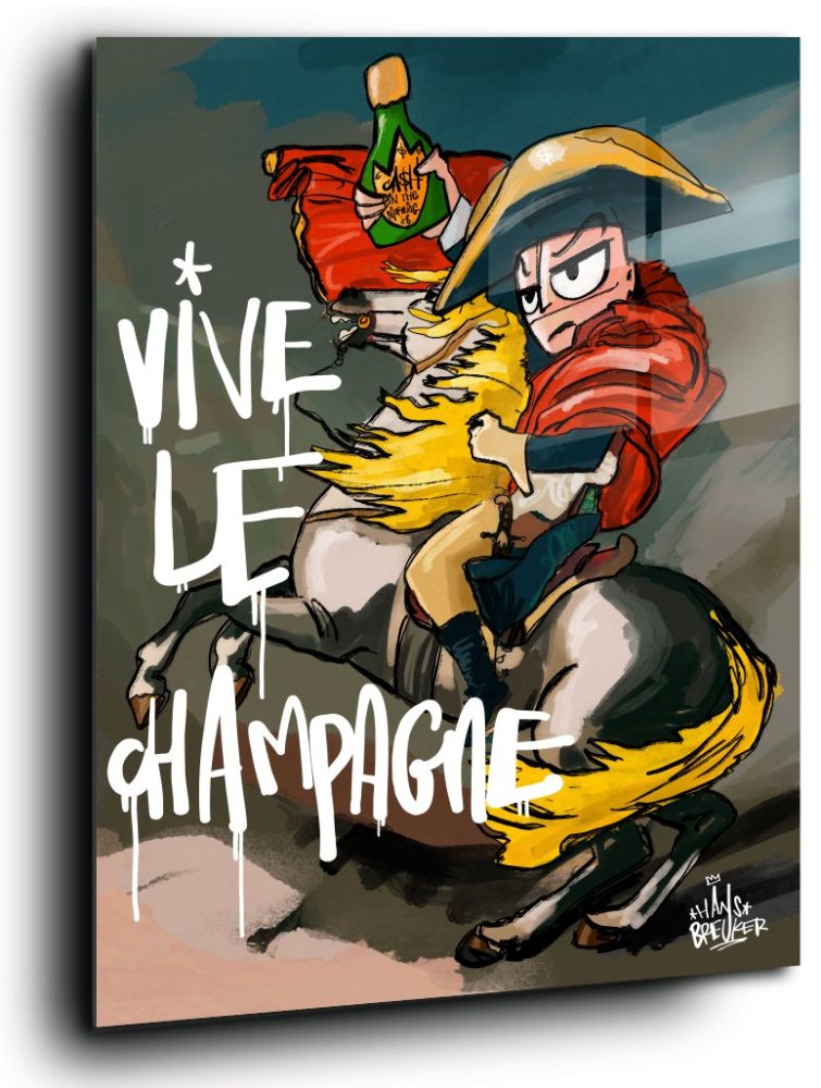 Vive le champagne, Napoleon over de Alpen