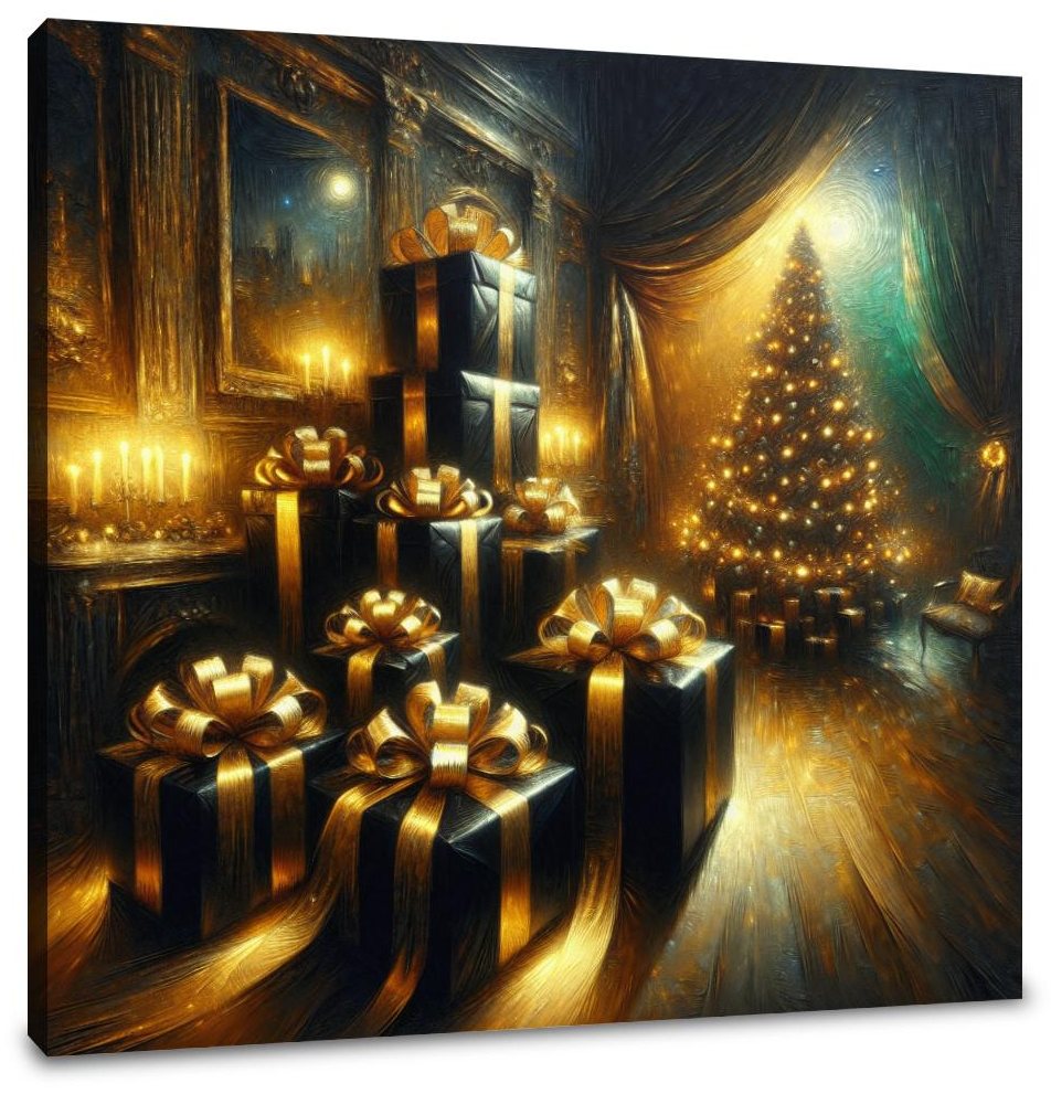 Midnight Christmas Memory Canvas