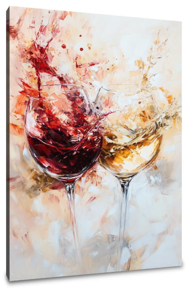 Wine Symphony Canvas