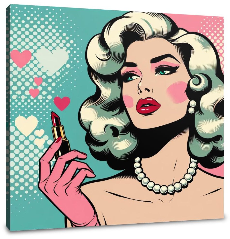 Glamorous Lady Canvas