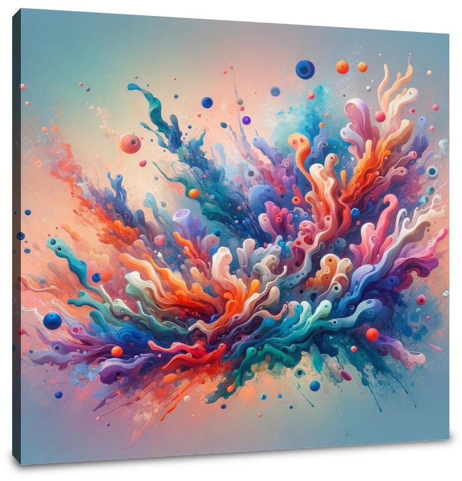 Marine Melody Art Canvas