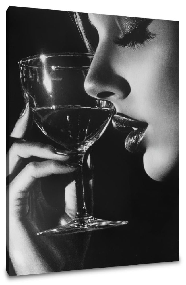 Silent Sip Canvas