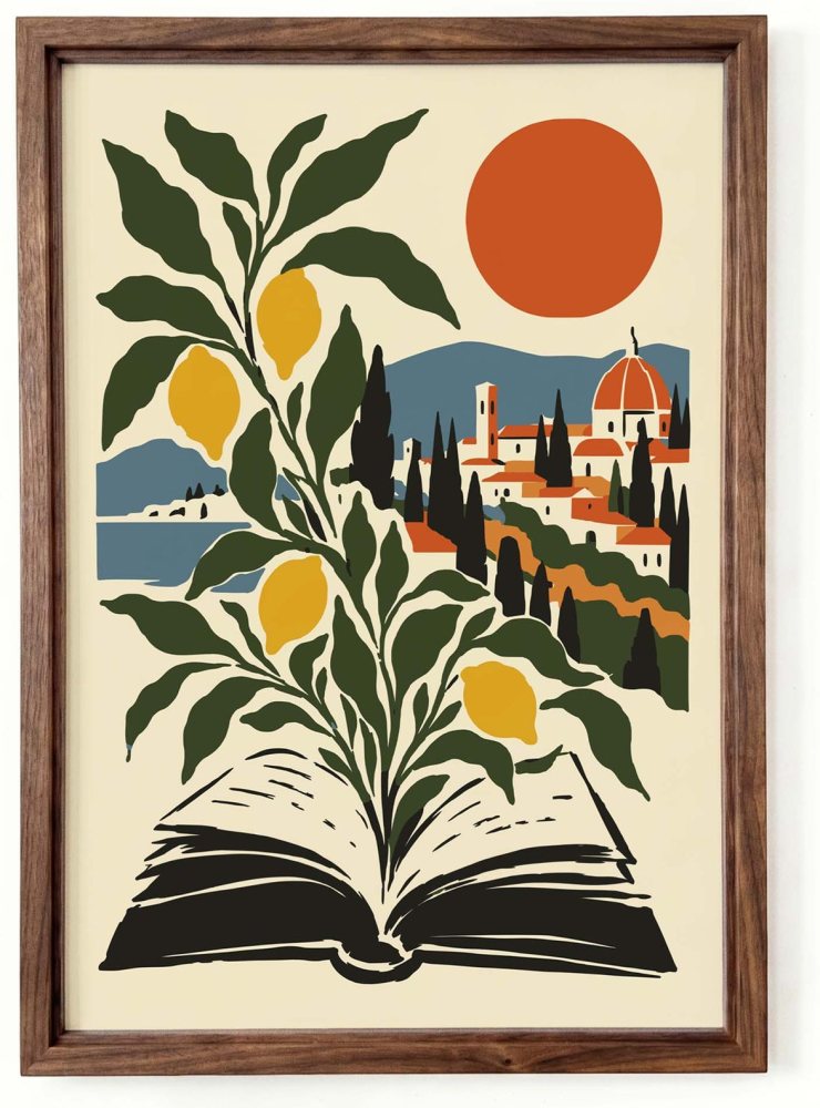 Italian Lemon Coast Wall Art