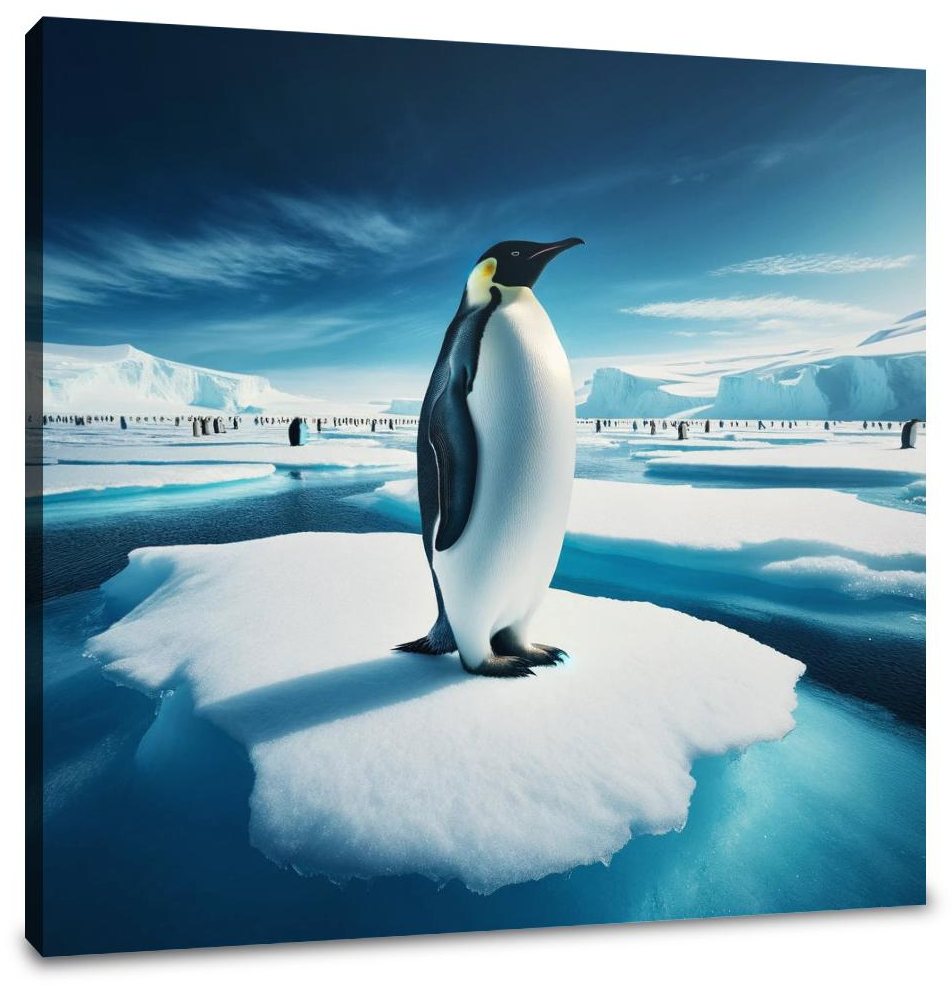 Emperor Penguin Canvas