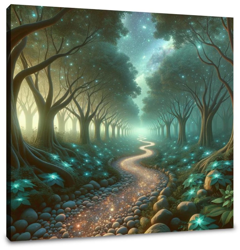 Galactic Trail Canvas
