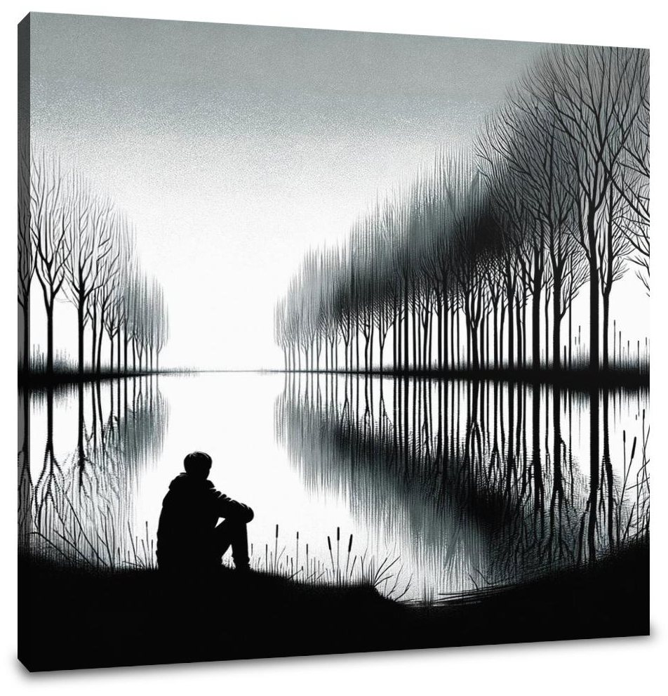 Reflections of Solitude Canvas