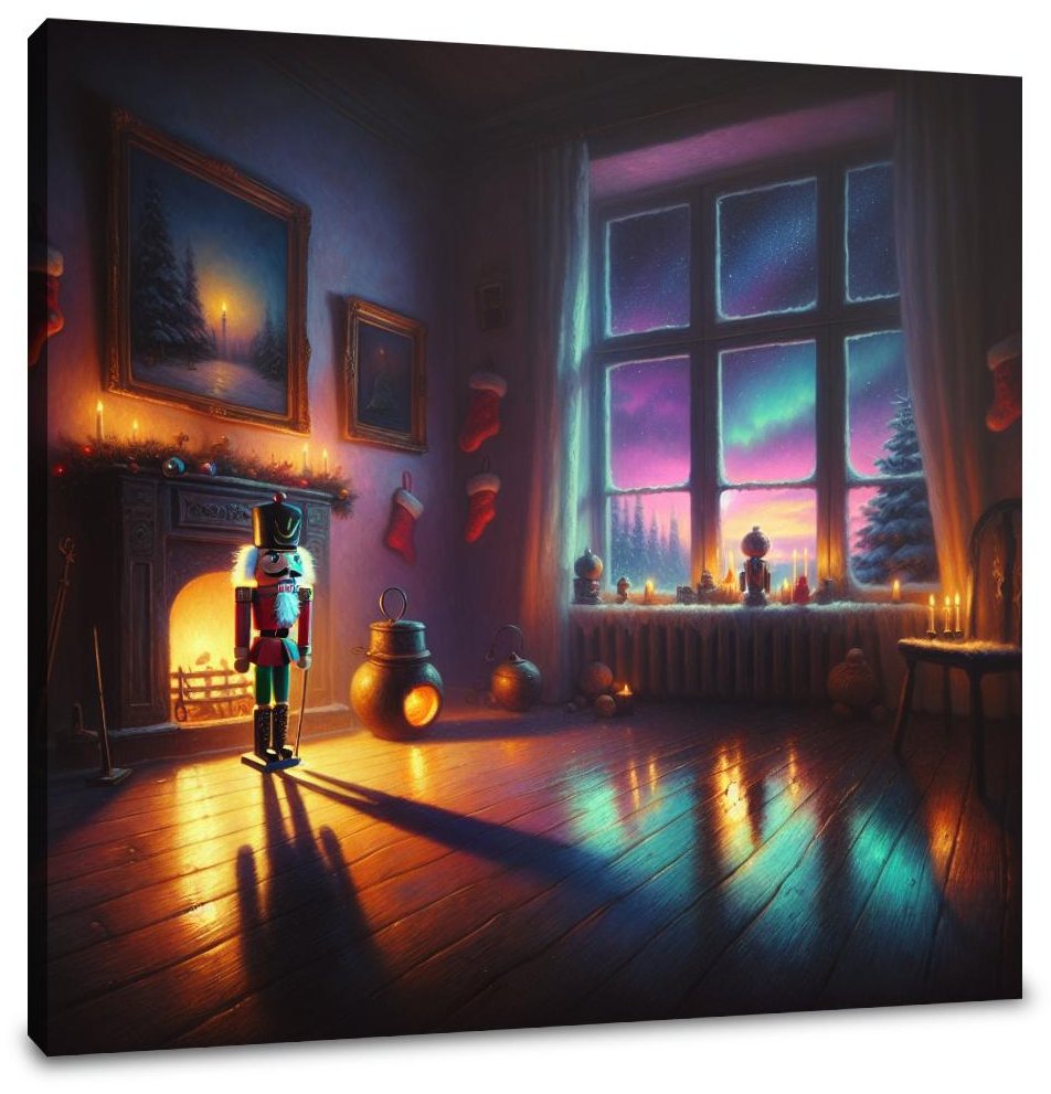 Nutcracker's Melancholic Eve Canvas