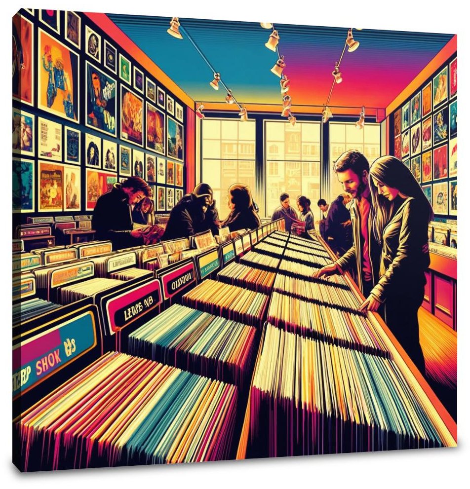 Vinyl Revival Canvas