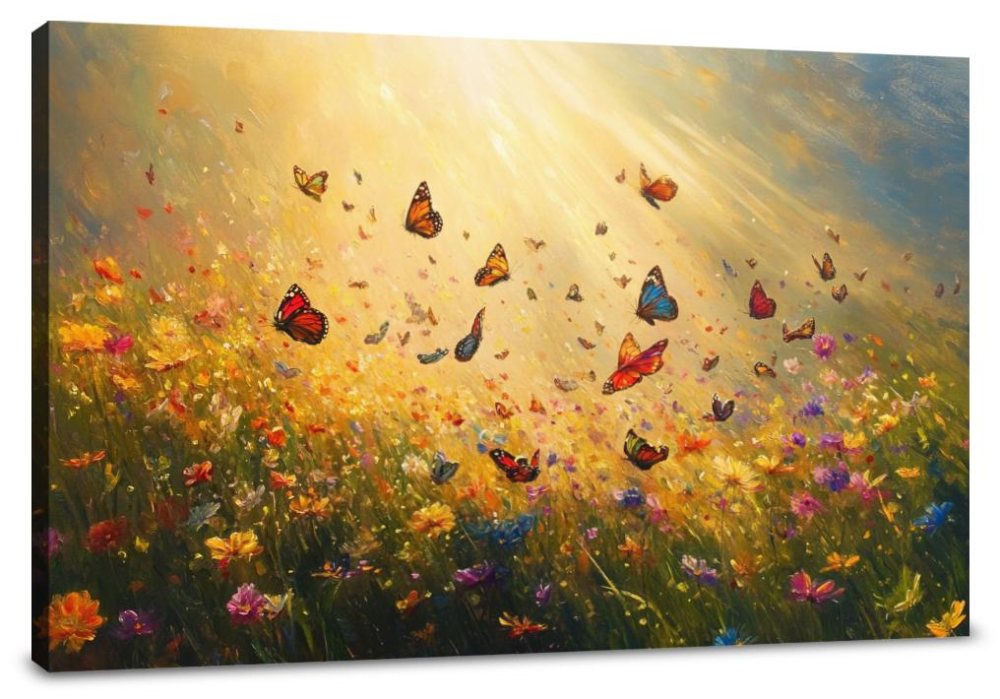 Butterfly Reverie Canvas