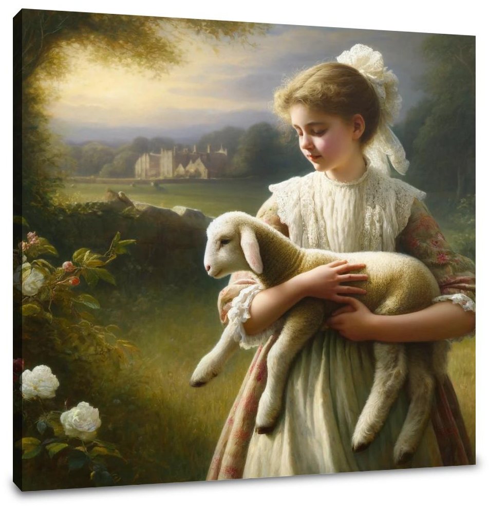 Innocence in Bloom Canvas