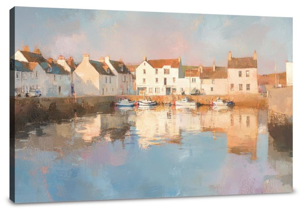 Footdee Dawn Canvas