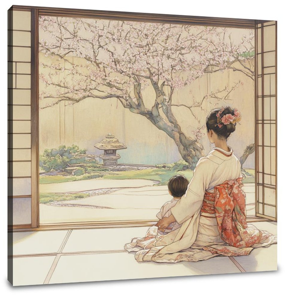 Harmony of Motherhood Canvas