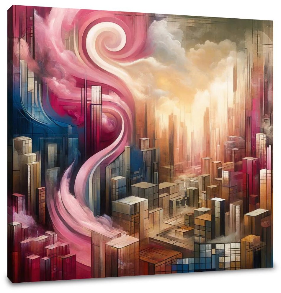 Urban Harmony Canvas
