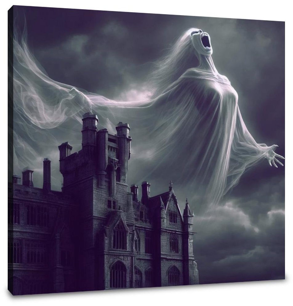 Haunting Echoes Banshee Canvas