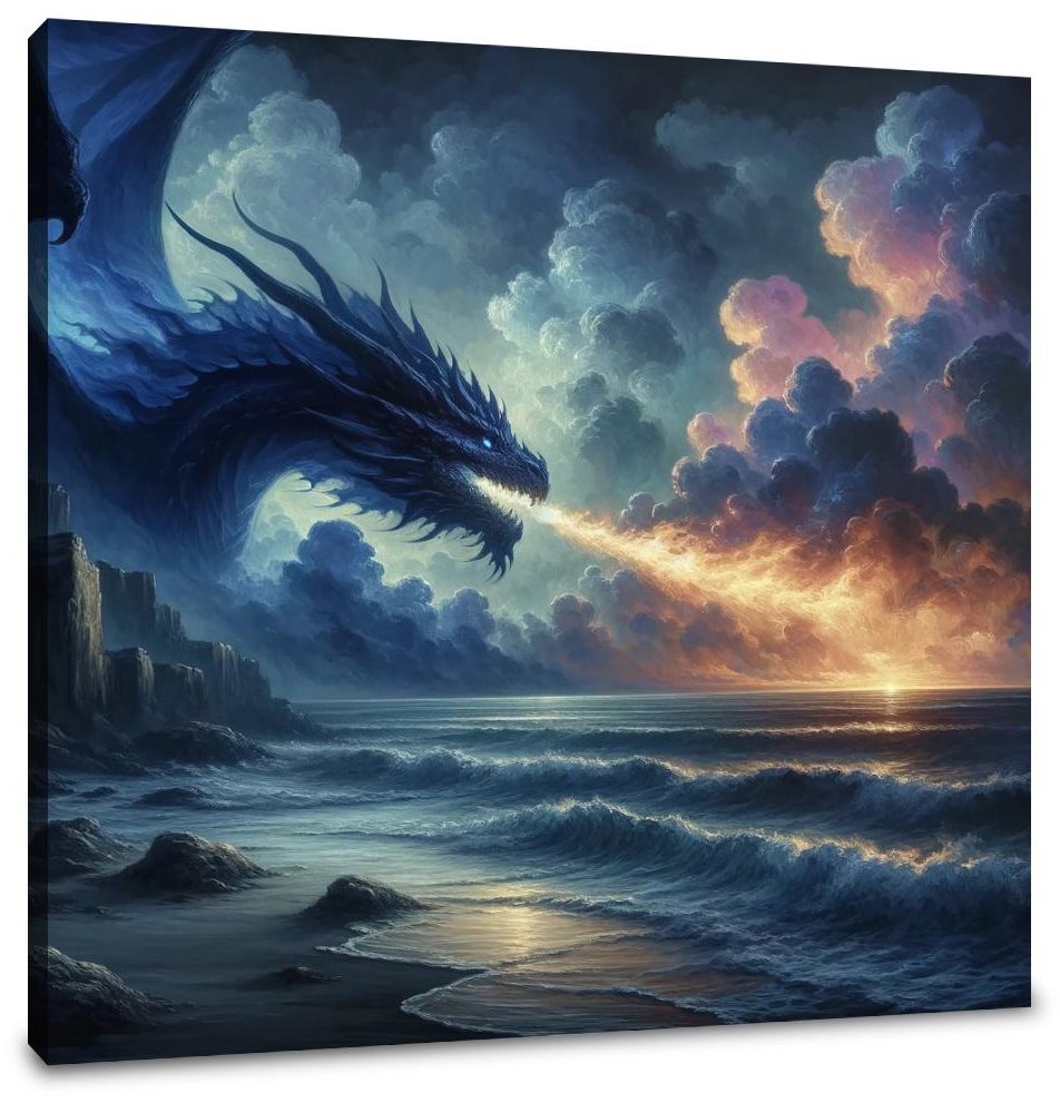 Twilight Flame Canvas