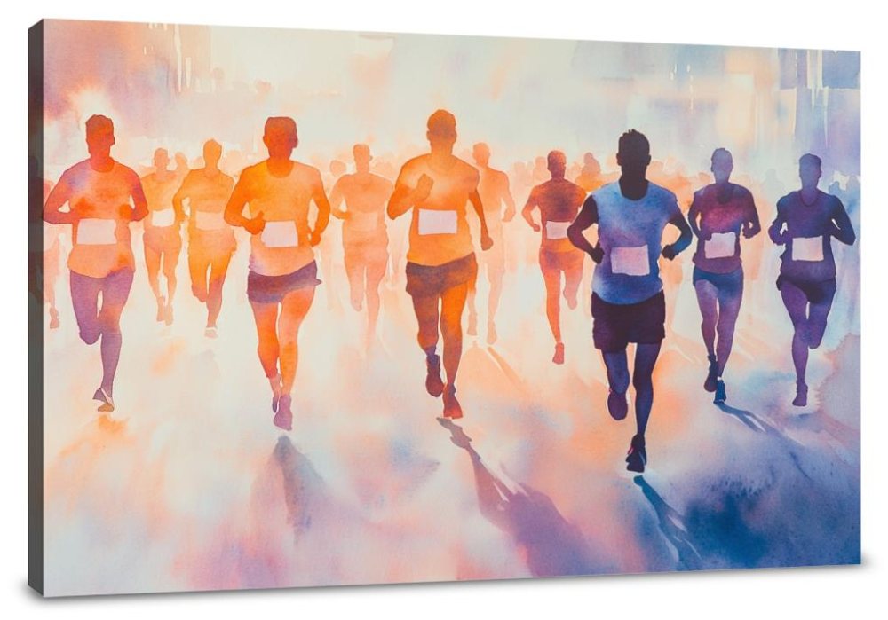 Triumph of the Race Canvas