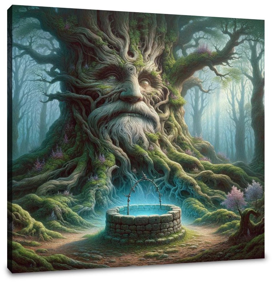 Ancient Watcher Canvas