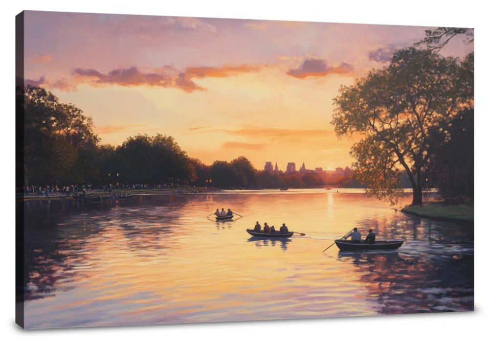 Sunset Serpentine Canvas