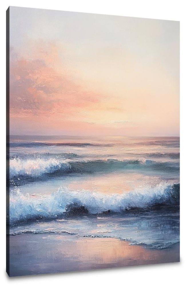 Ocean Mist Dawn Canvas
