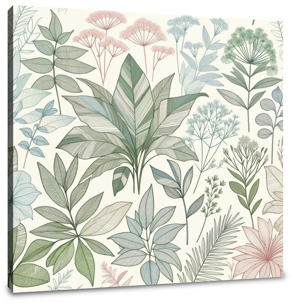 Serene Botanicals Canvas