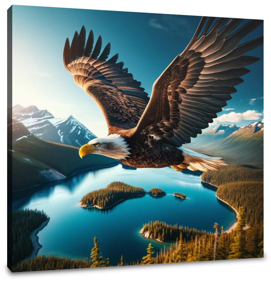 Eagle Flight Canvas