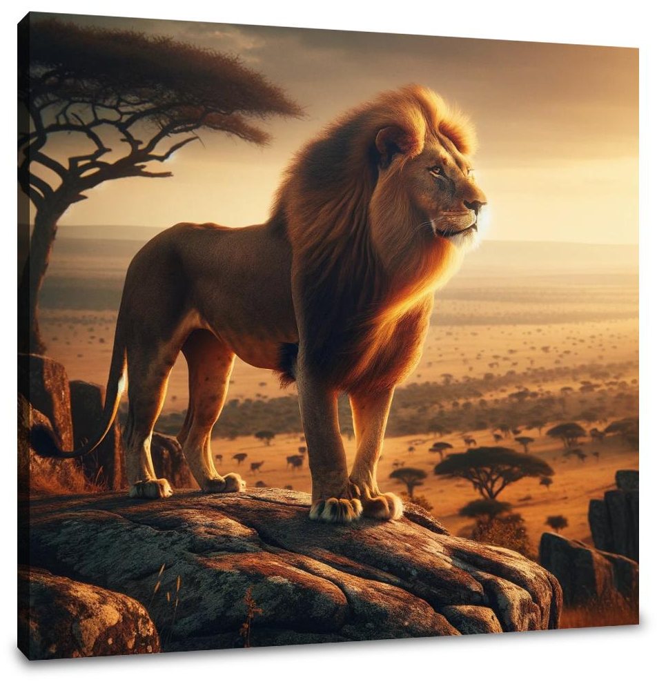 Majesty of the Plains Canvas