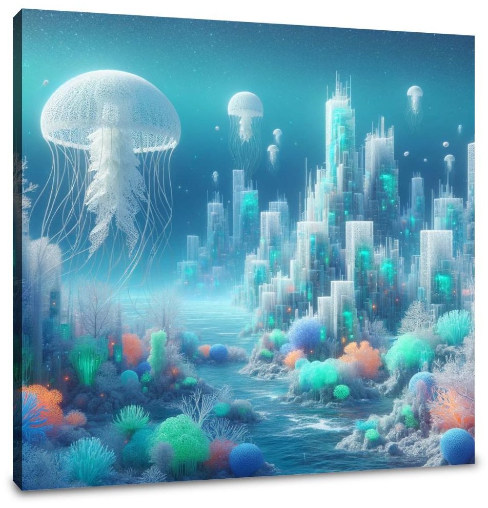 Whispering Depths Canvas