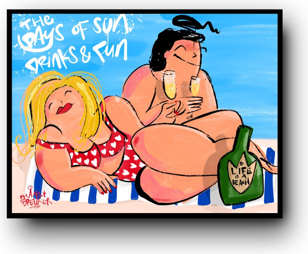 The days of sun, drinks and fun