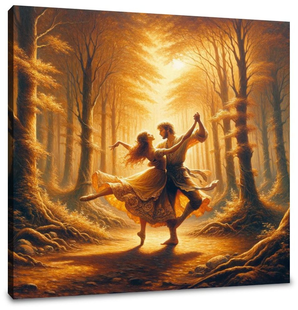 Enchanted Forest Waltz Canvas