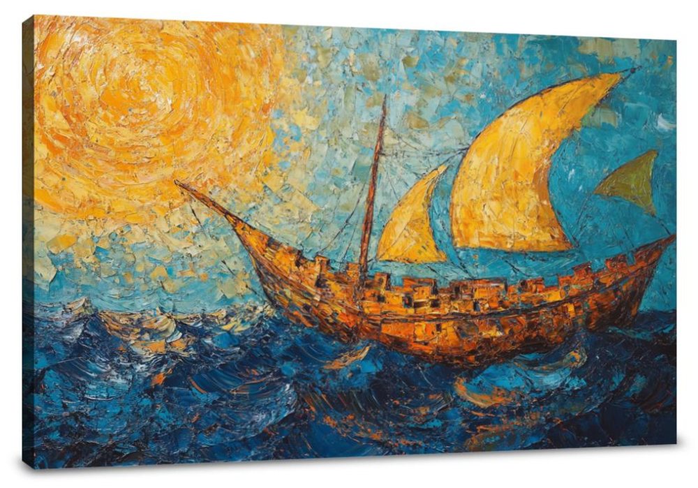 Golden Voyage Canvas