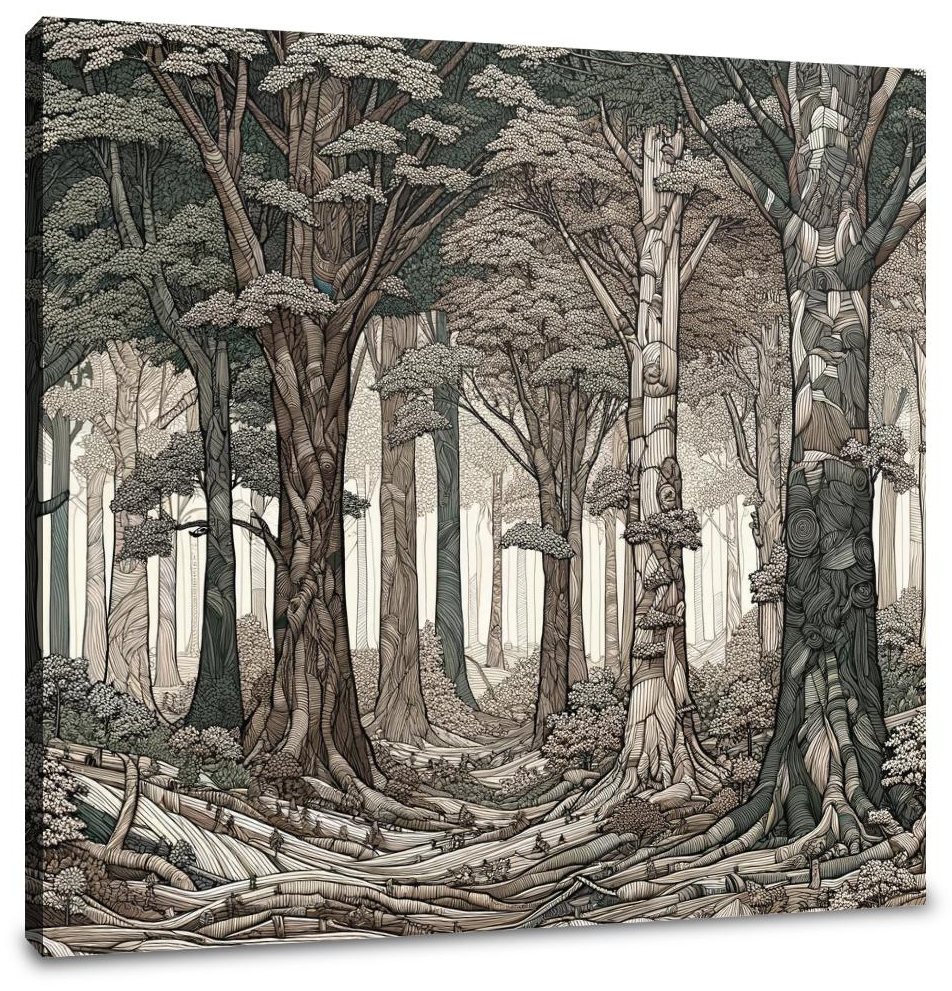 Enchanted Forest Whispers Canvas