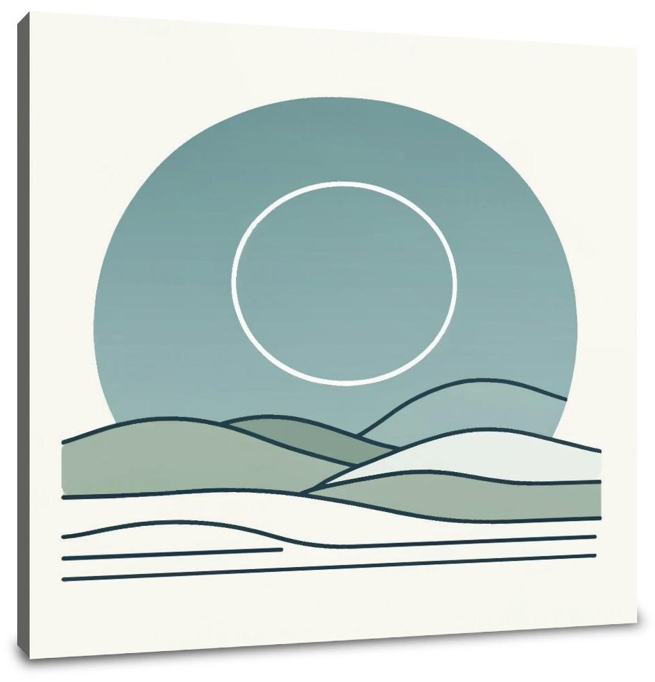 Subtle Harmony Canvas