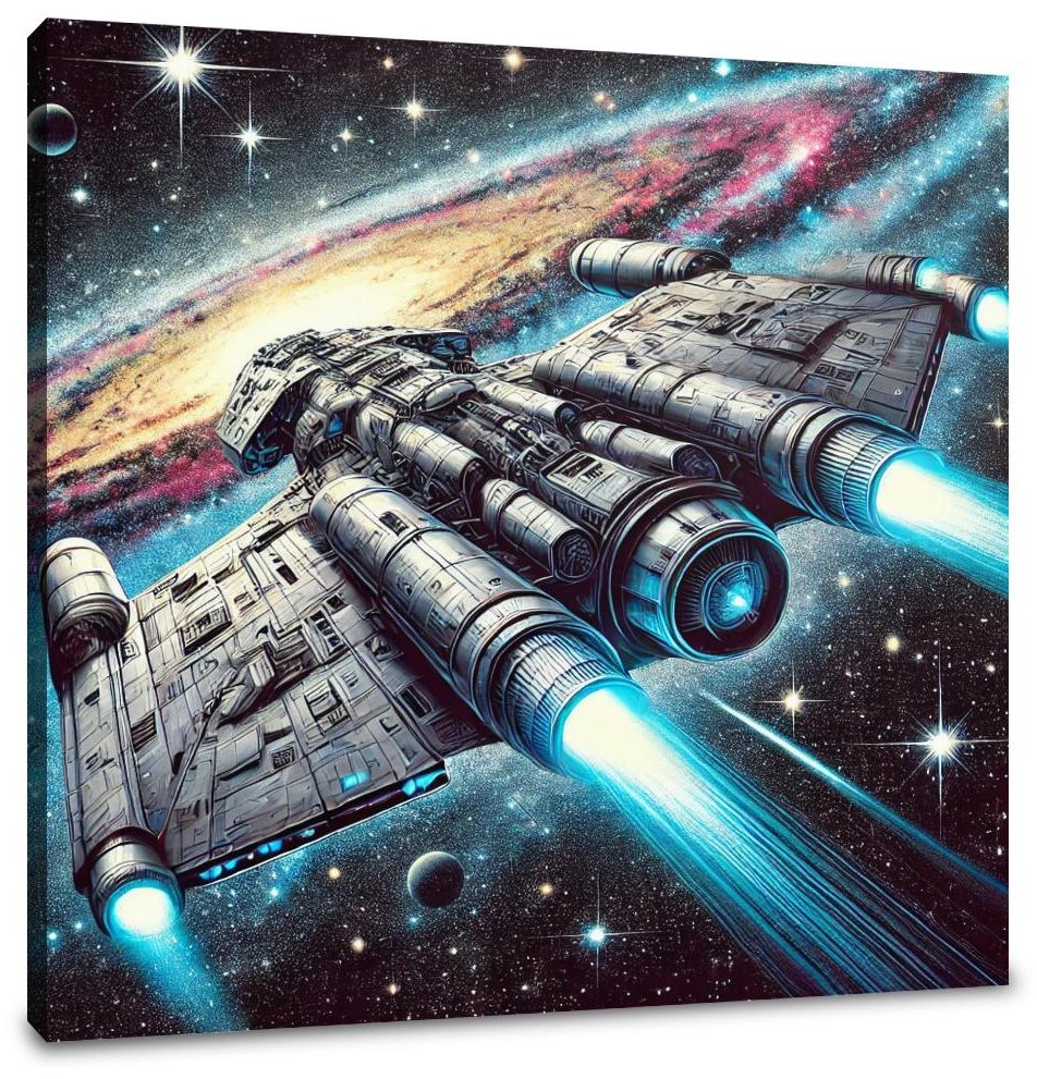 Galactic Explorer Canvas